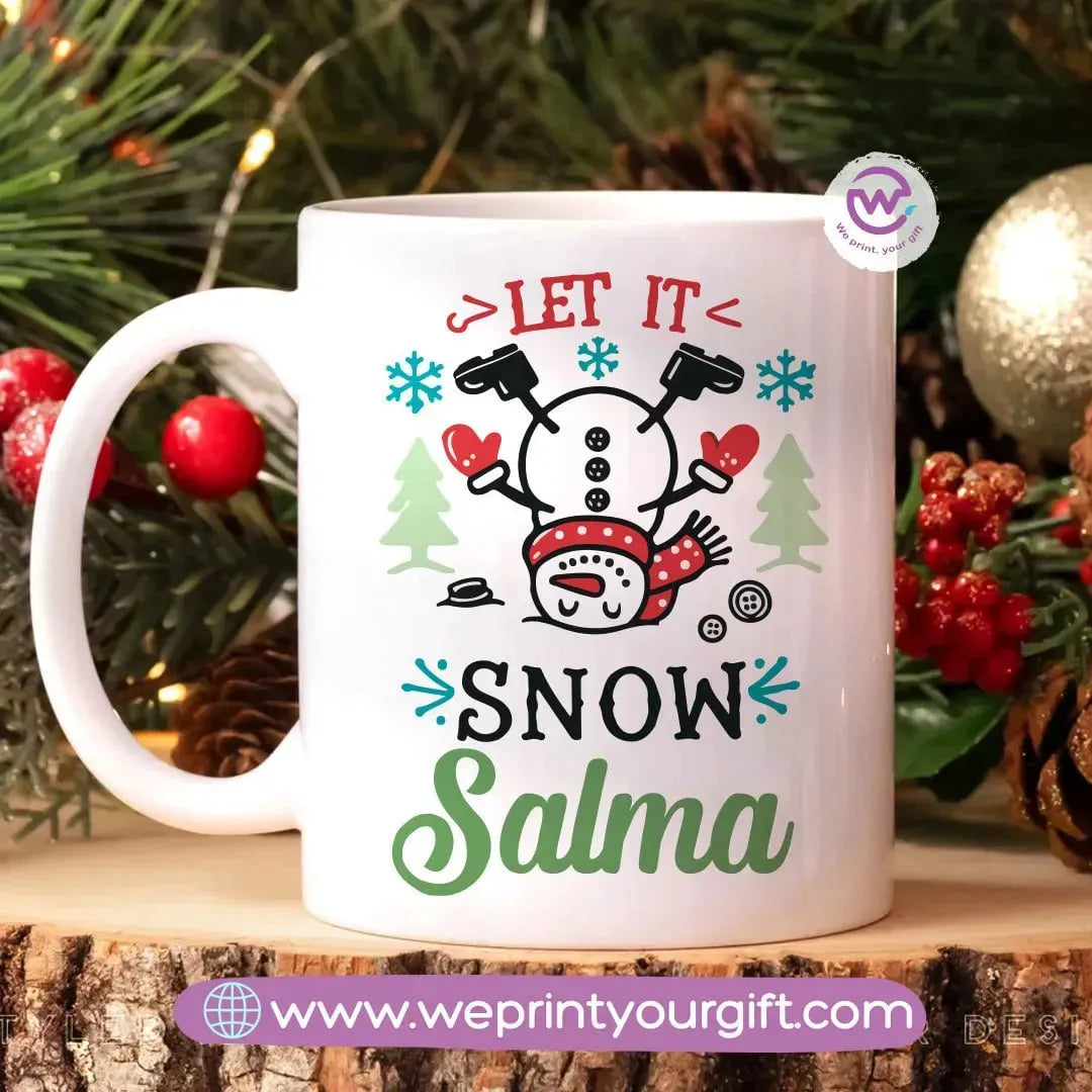 Printed Mug -Christmas - WE PRINT