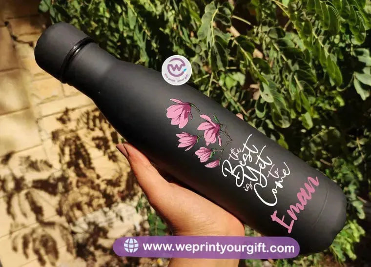 Printed Thermal Water Bottle- Motivational designs - WE PRINT
