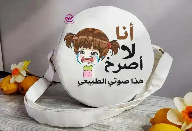 Round Bag-Comic-A - WE PRINT