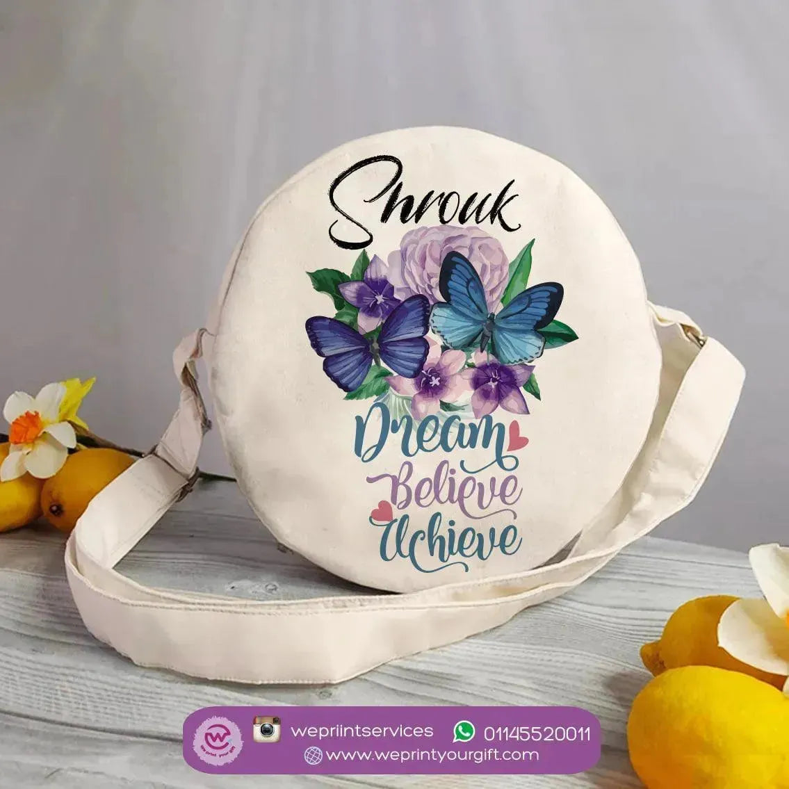 Round Bag -Motivation - WE PRINT