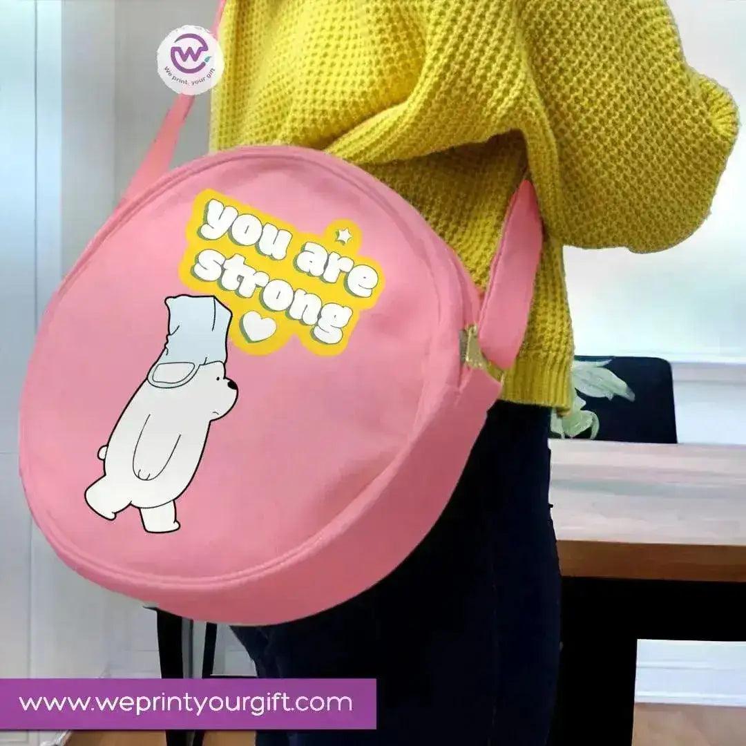 Round Bag -Three Bears - WE PRINT