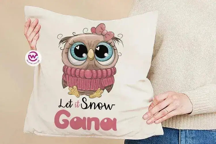 Square Cushion-Christmas - WE PRINT