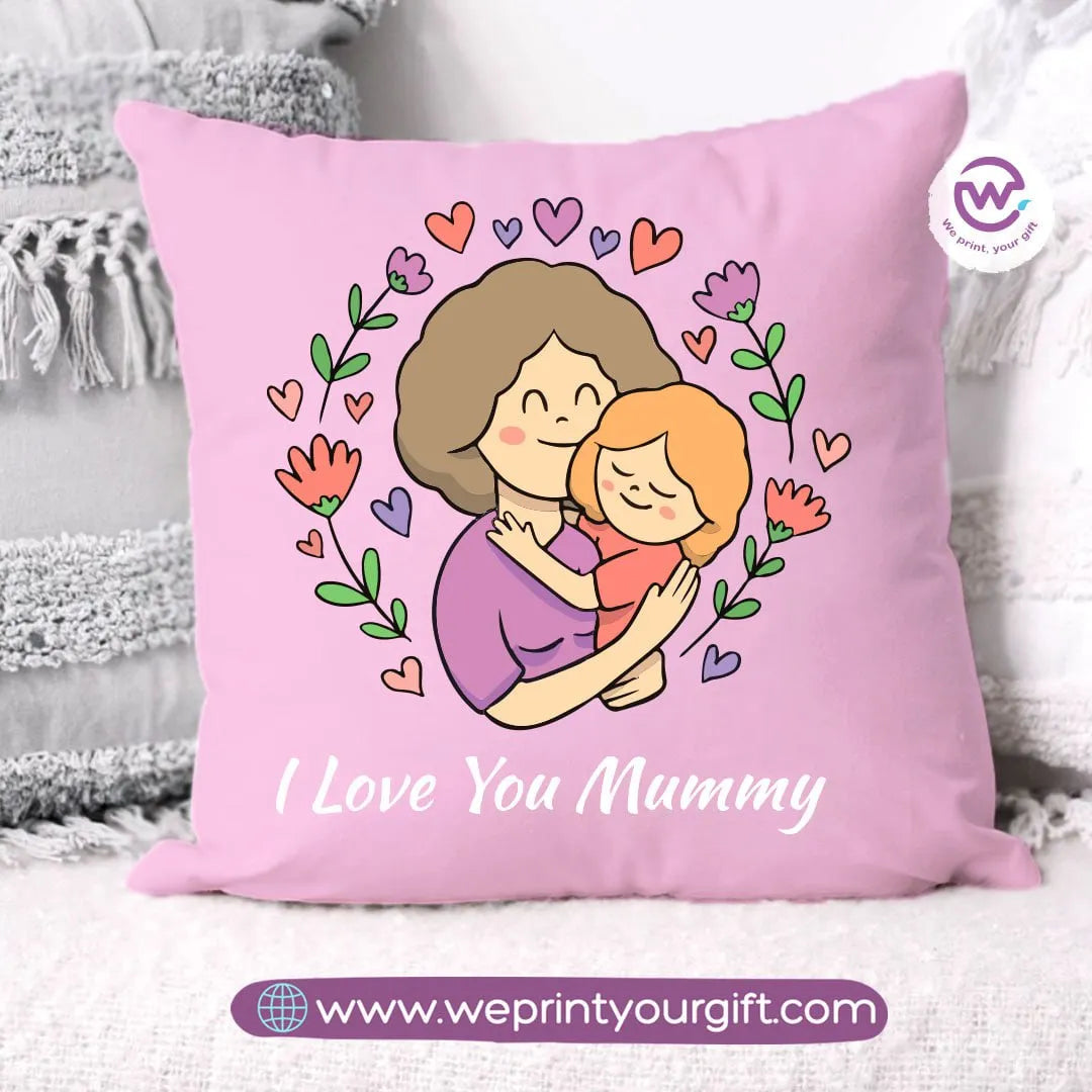 Square Cushion-Mom - WE PRINT