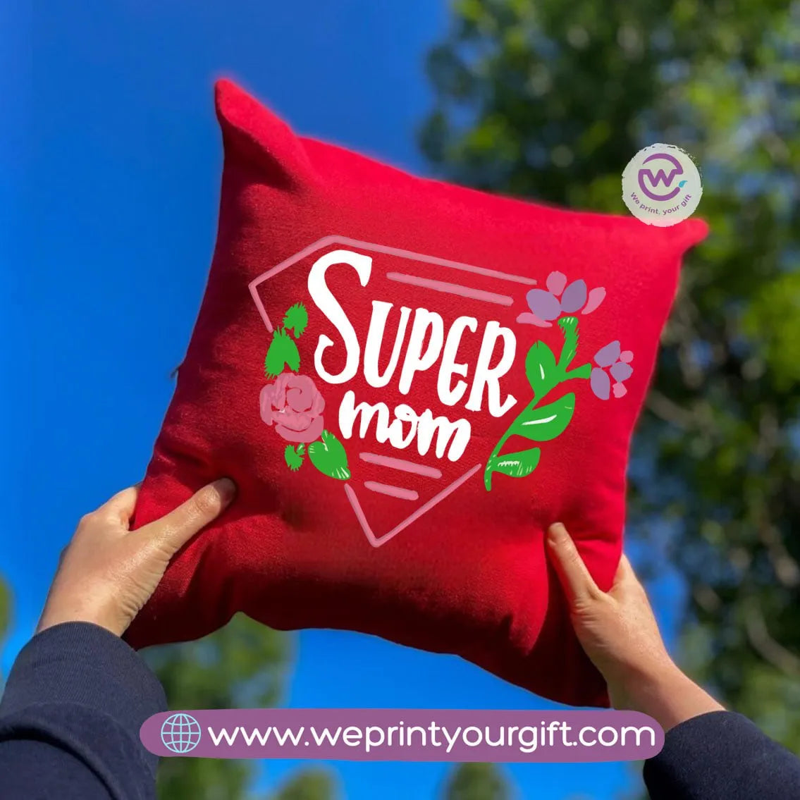 Square Cushion - Mother - WE PRINT