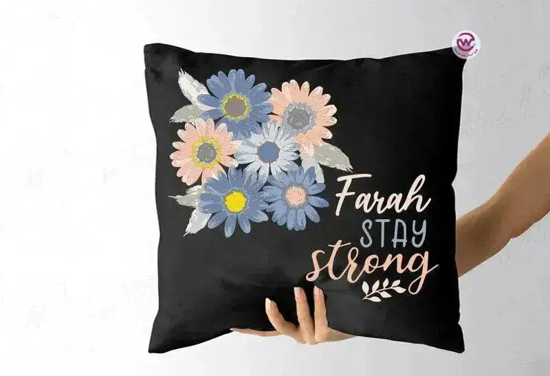 Square Cushion- Motivational Quotes