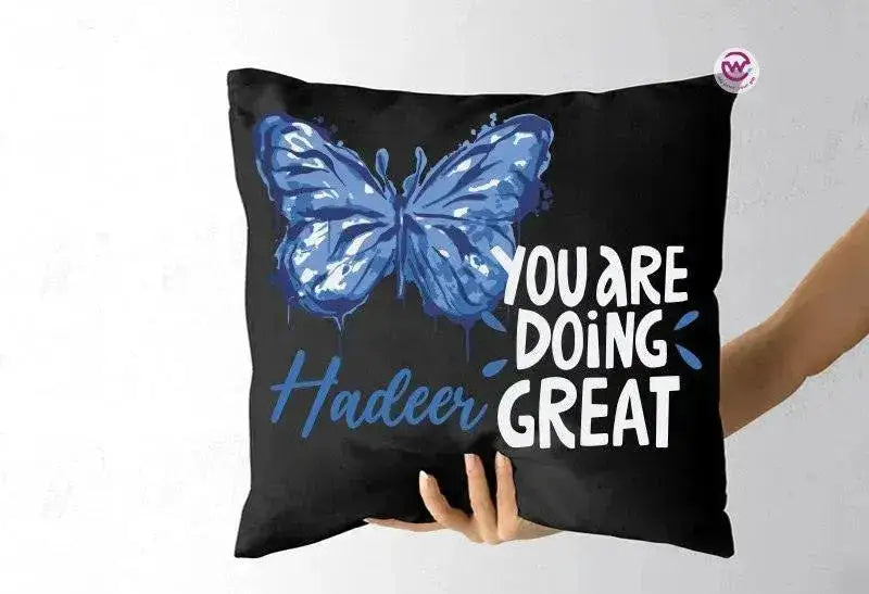 Square Cushion- Motivational Quotes