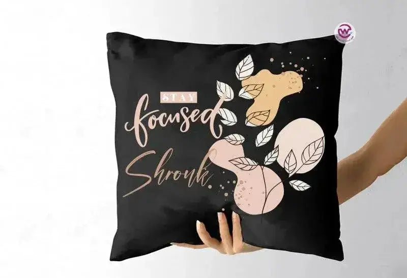 Square Cushion- Motivational Quotes