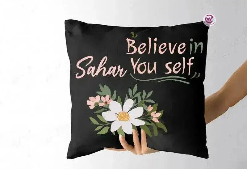 Square Cushion- Motivational Quotes
