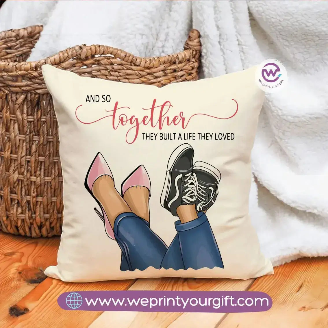 Square Cushion- Valentine designs - WE PRINT