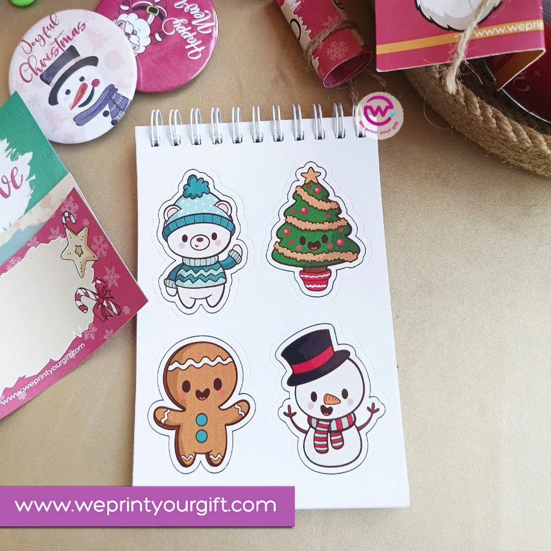 Sticker Book-Christmas - WE PRINT