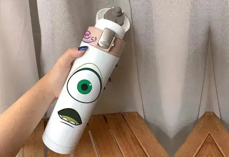 Thermal Mug with lock - Slim Shape -Monsters, Inc. - WE PRINT