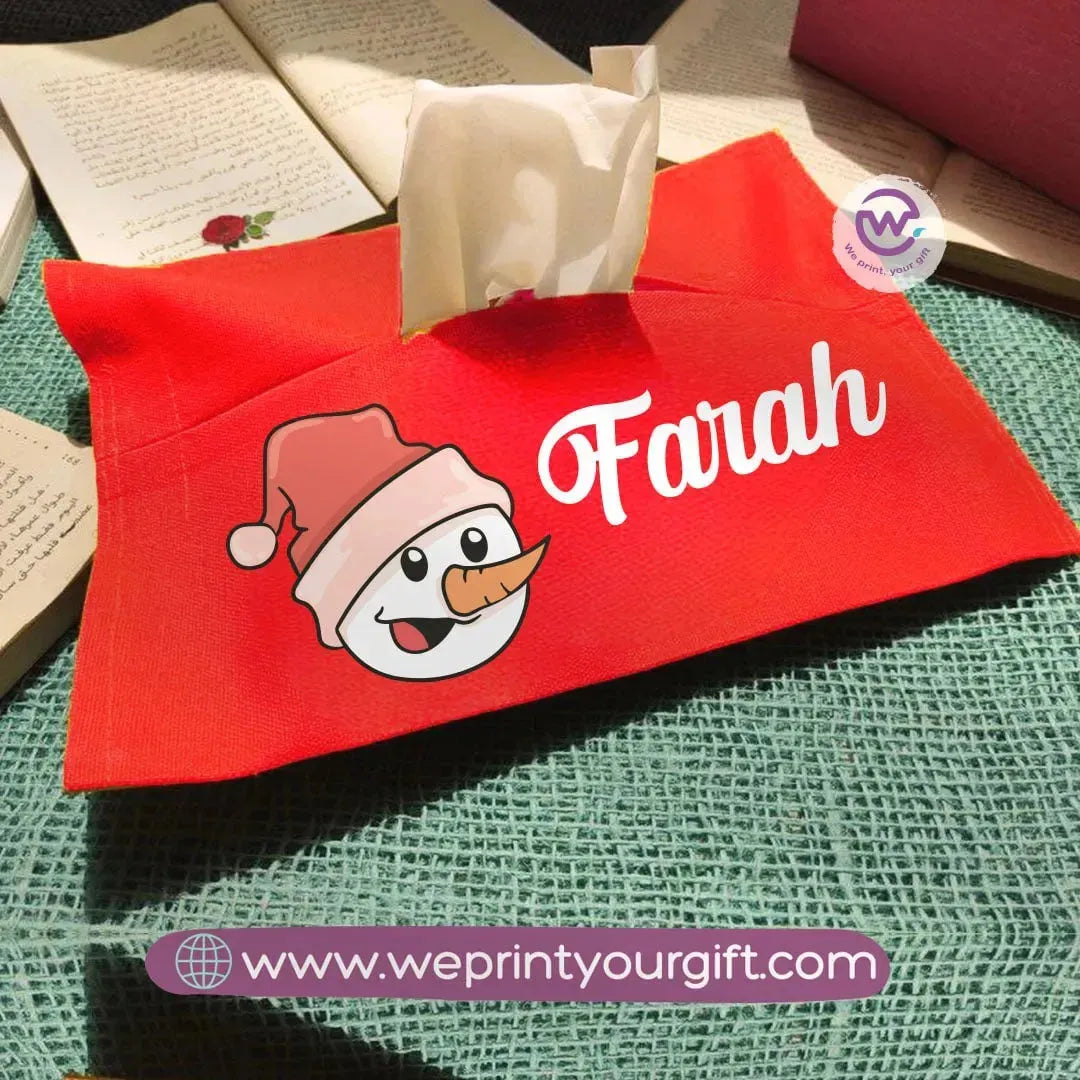 Tissue Holder-Christmas - WE PRINT
