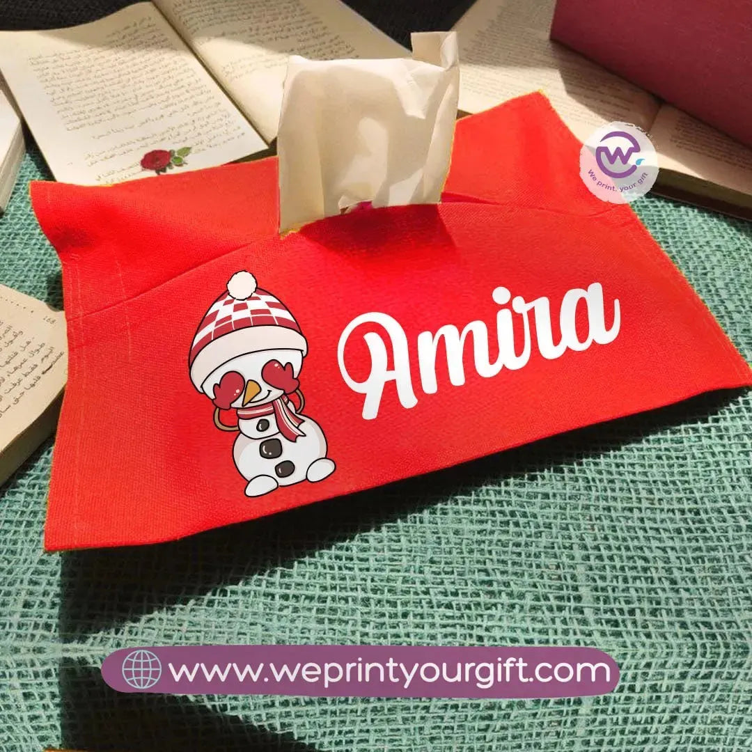 Tissue Holder-Christmas - WE PRINT