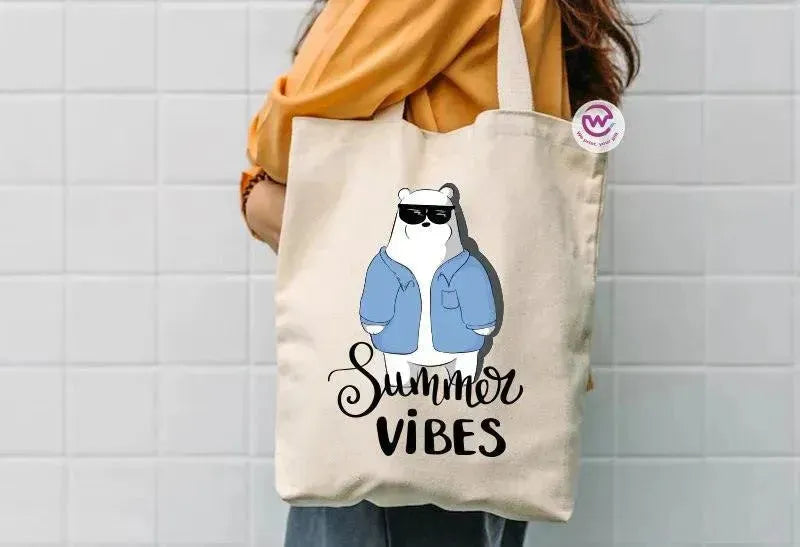 Tote Bag -Three Bears - WE PRINT