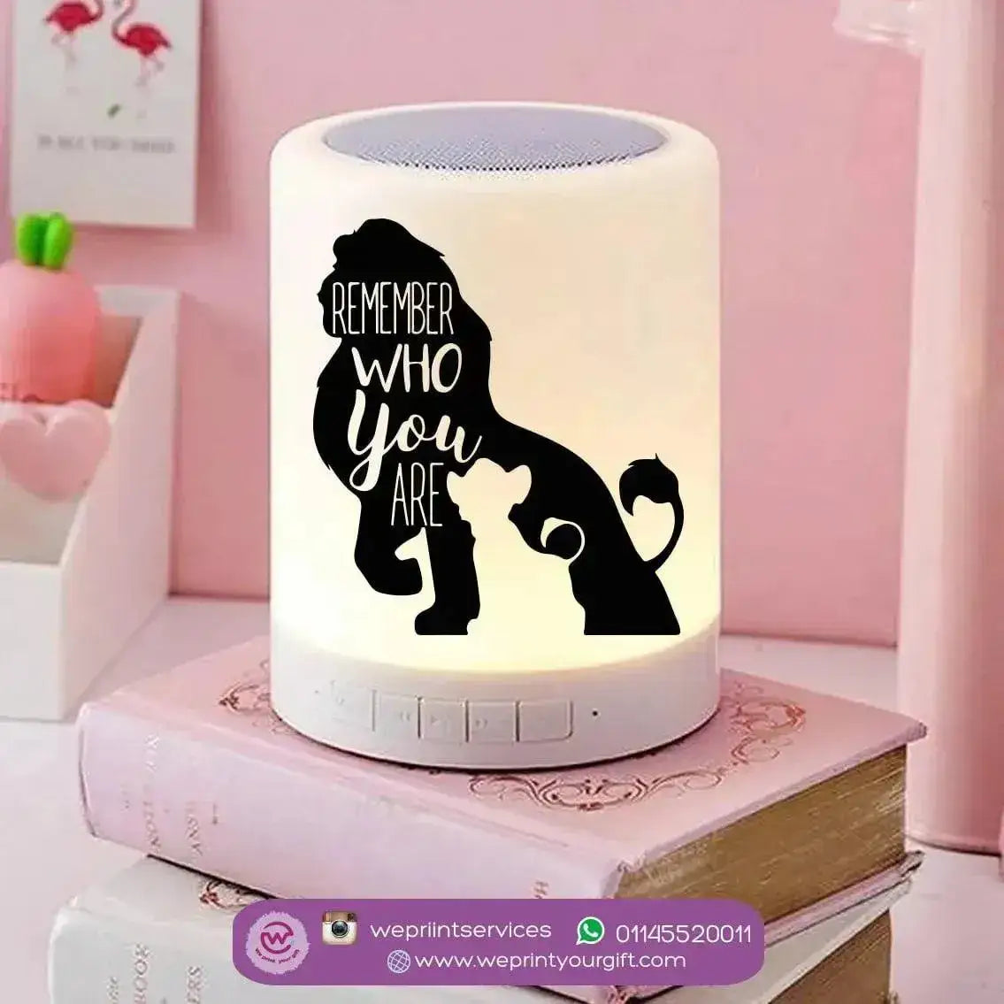 Touch-Lamp speaker- Lion King - WE PRINT