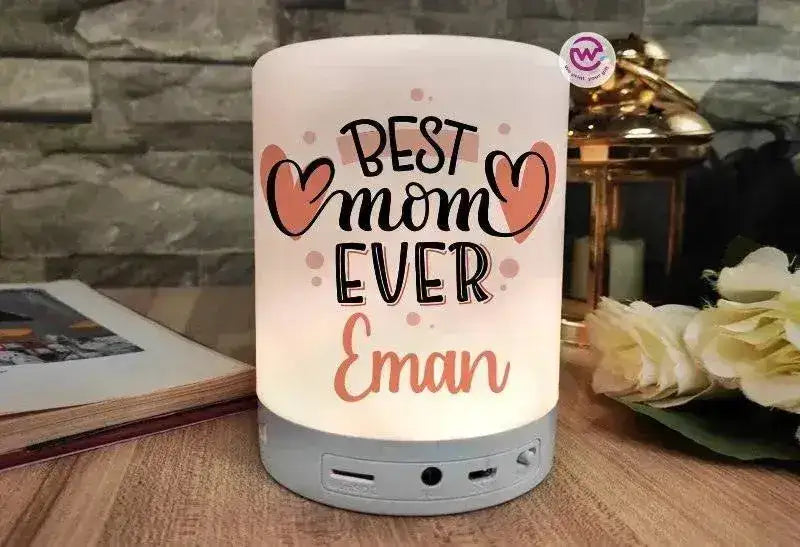 Touch-Lamp speaker- Mother's Day - WE PRINT