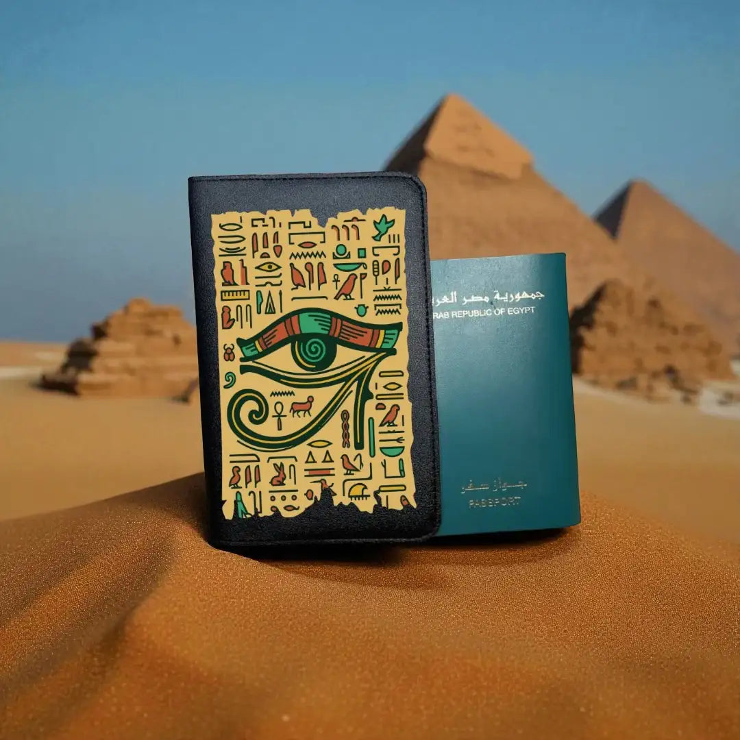 Passport Holder – Pharaonic Egyptian Designs - WE PRINT