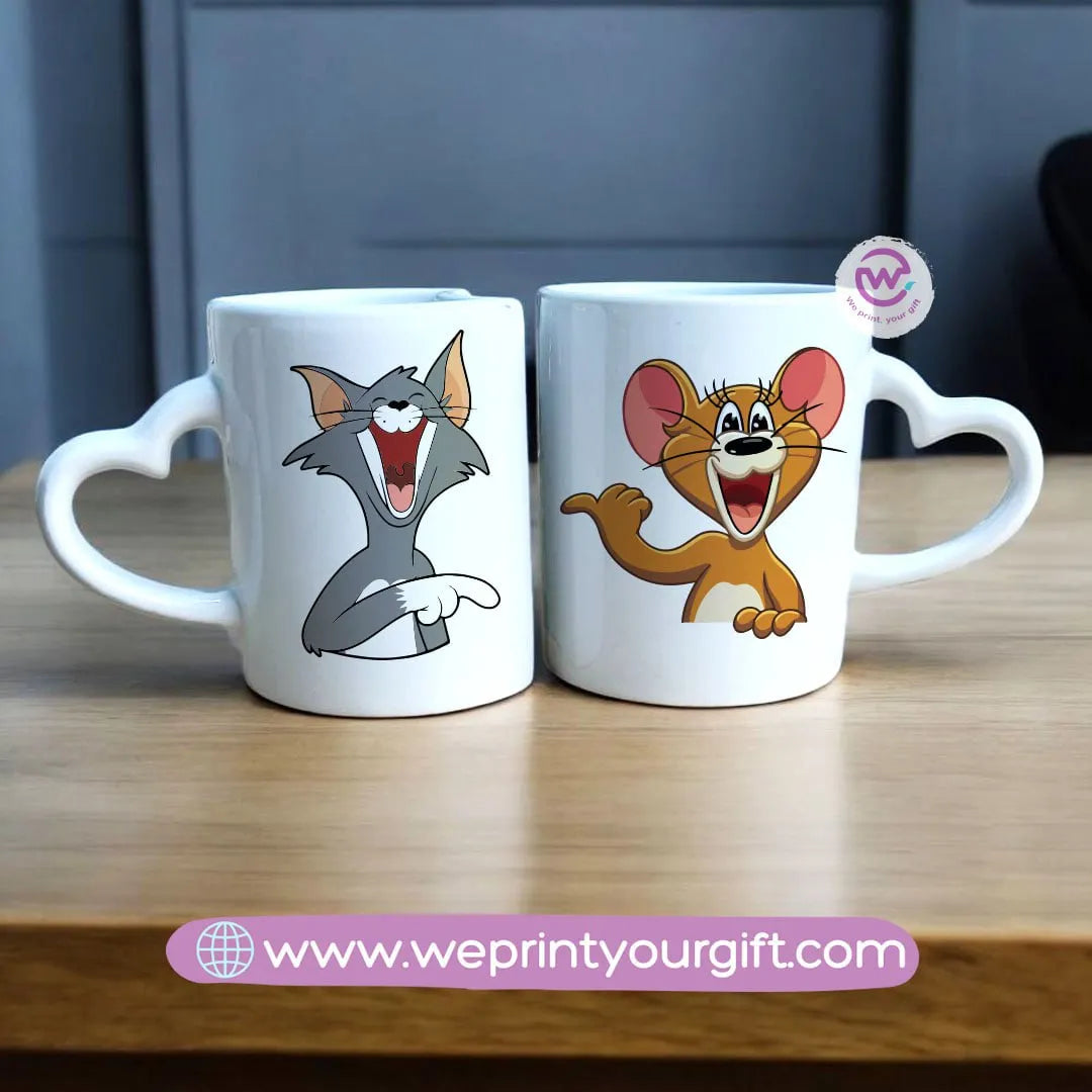 Twin Mug Set- Disney couples - WE PRINT