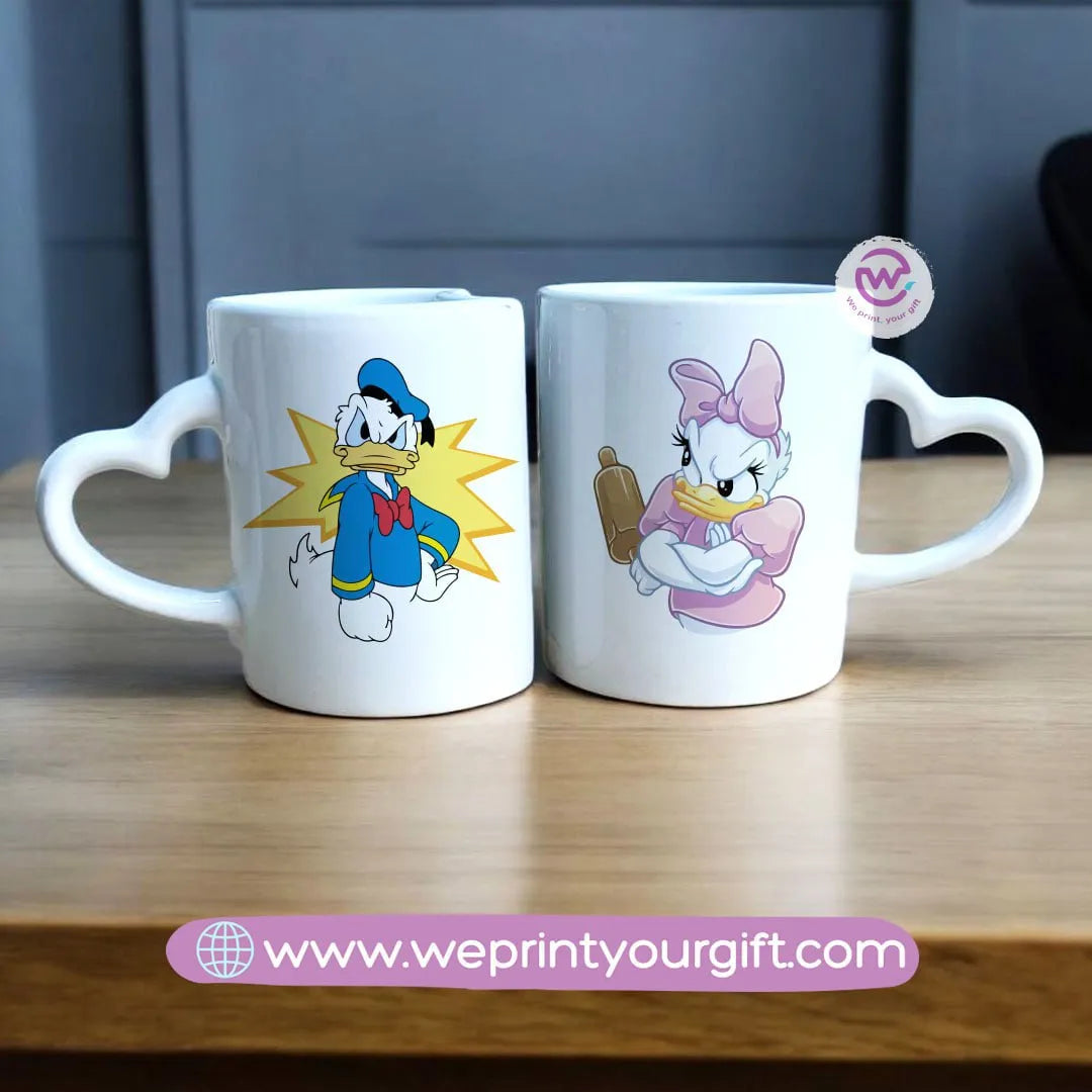 Twin Mug Set- Disney couples - WE PRINT