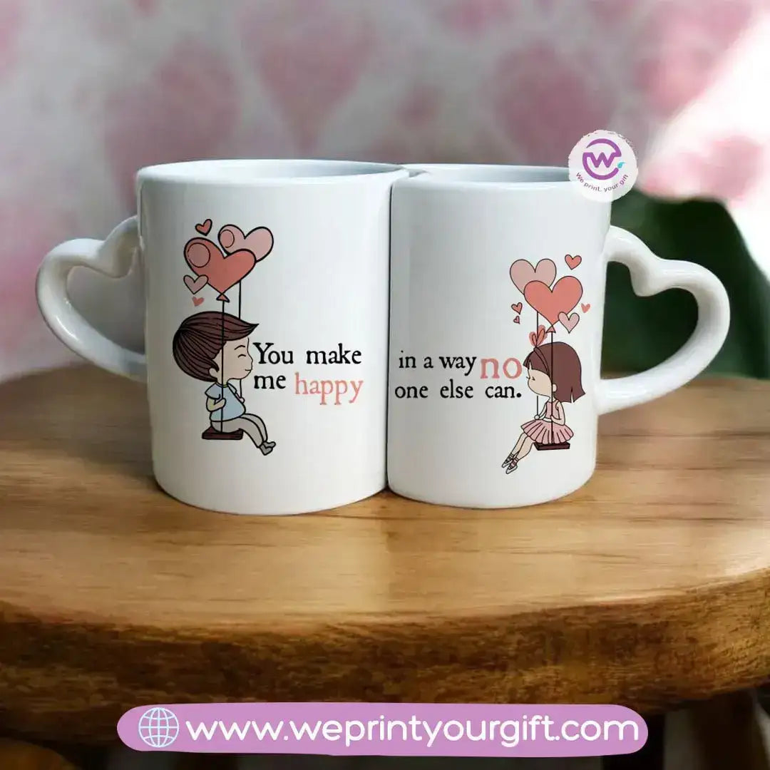 Twin Mug Set - Valentine - WE PRINT