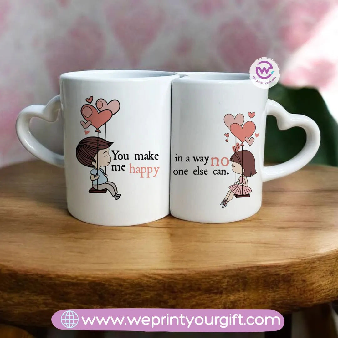 Twin Mug Set - Valentine - WE PRINT