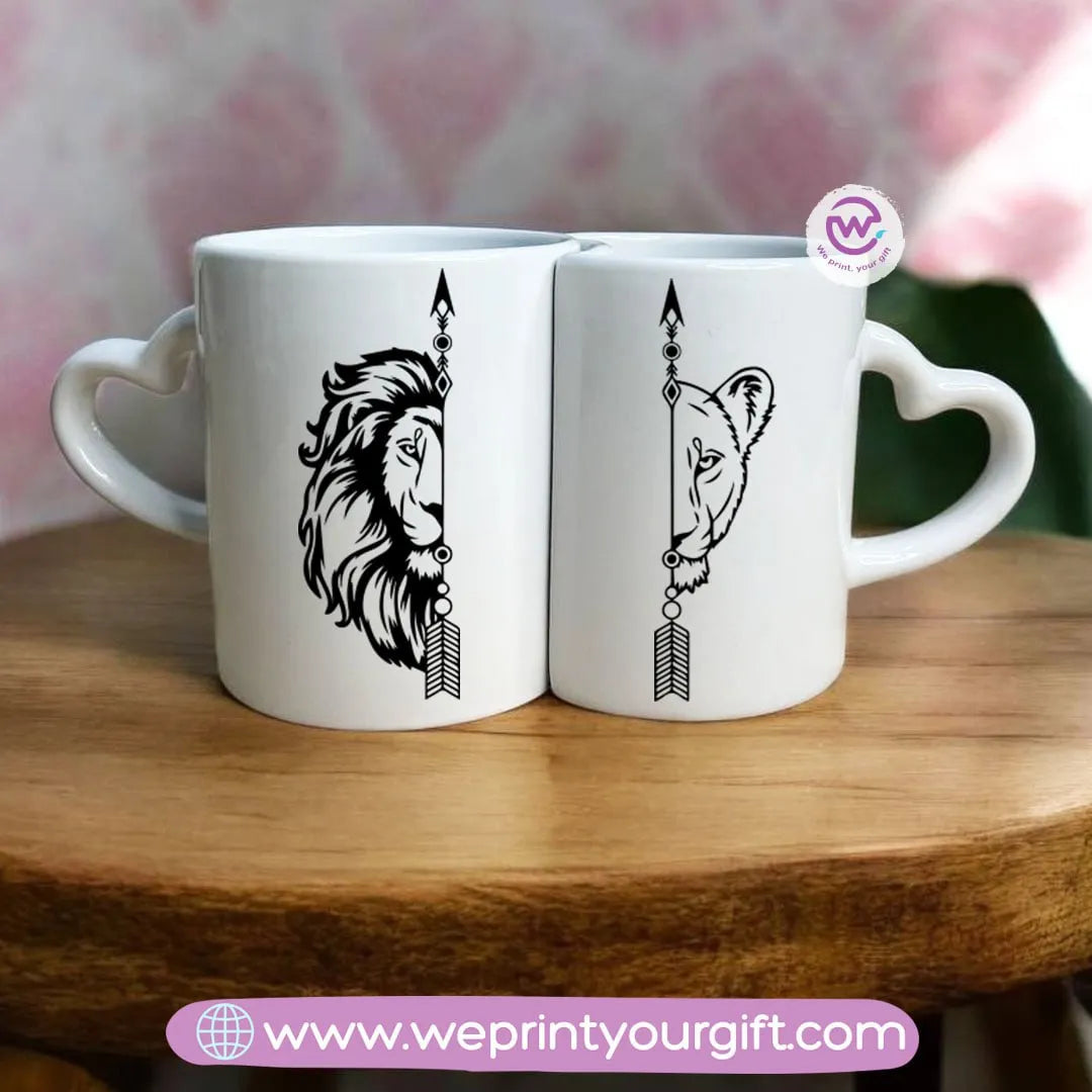 Twin Mug Set - Valentine - WE PRINT