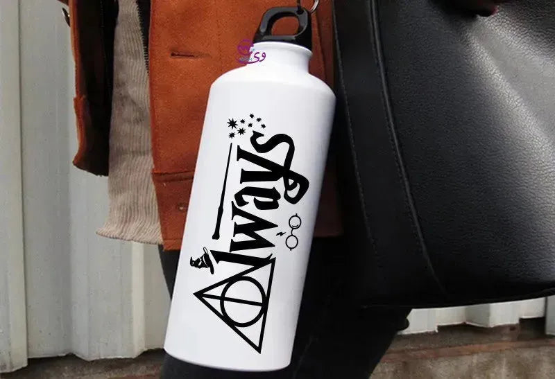 Water Bottle flask -Aluminum -Harry Potter - WE PRINT