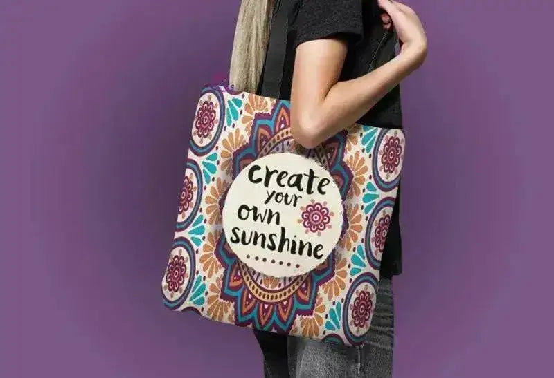 Waterproof Tote Bag - Motivation - WE PRINT