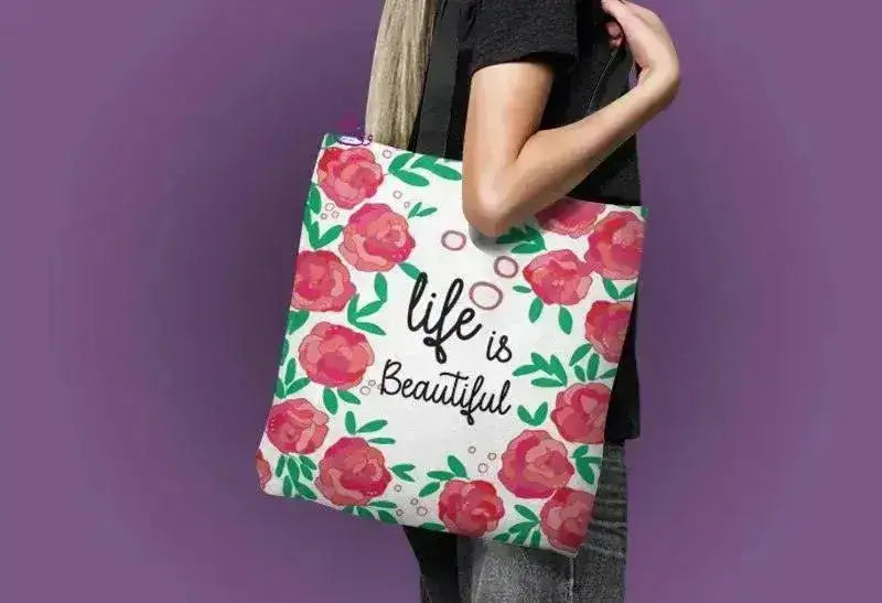 Waterproof Tote Bag - Motivation - WE PRINT