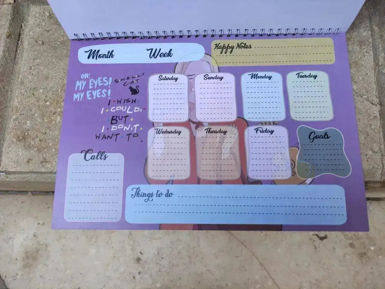 Weekly Planner - Friends Series - WE PRINT