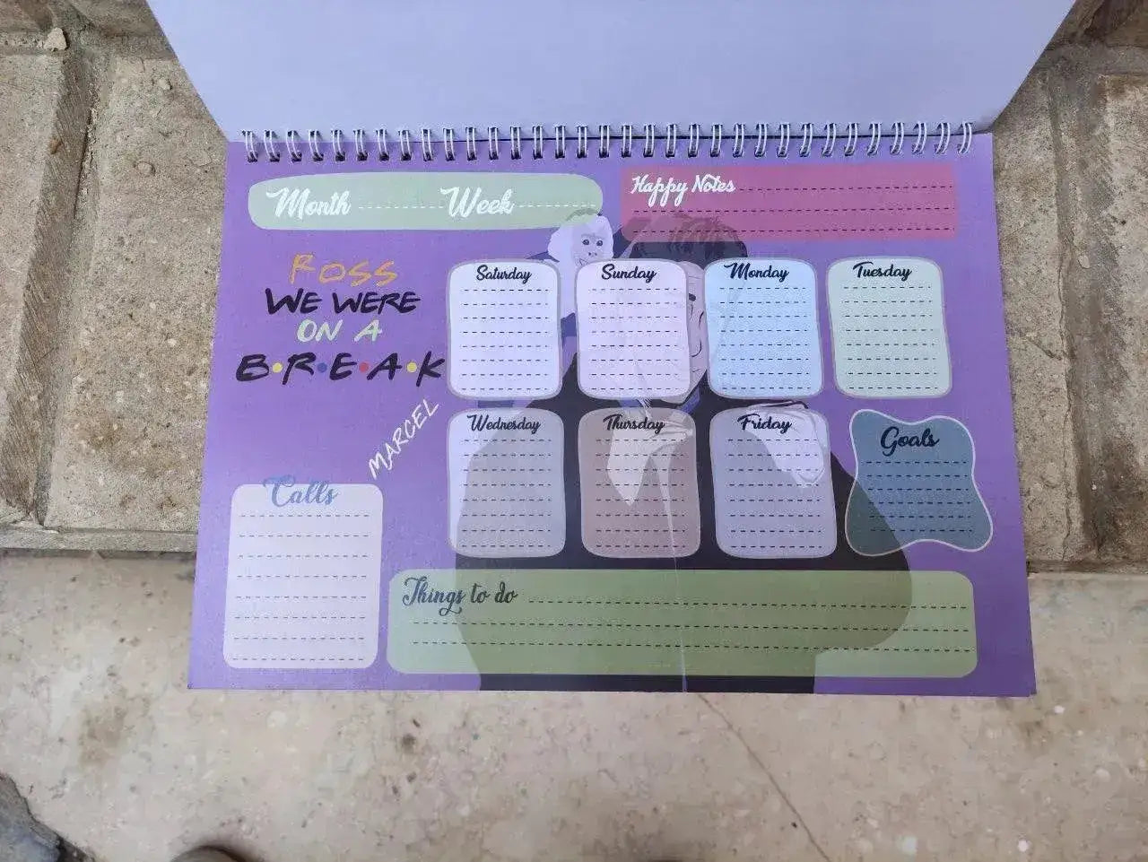 Weekly Planner - Friends Series - WE PRINT