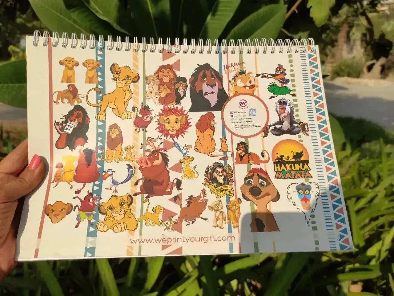 Weekly Planner -Lion King - WE PRINT