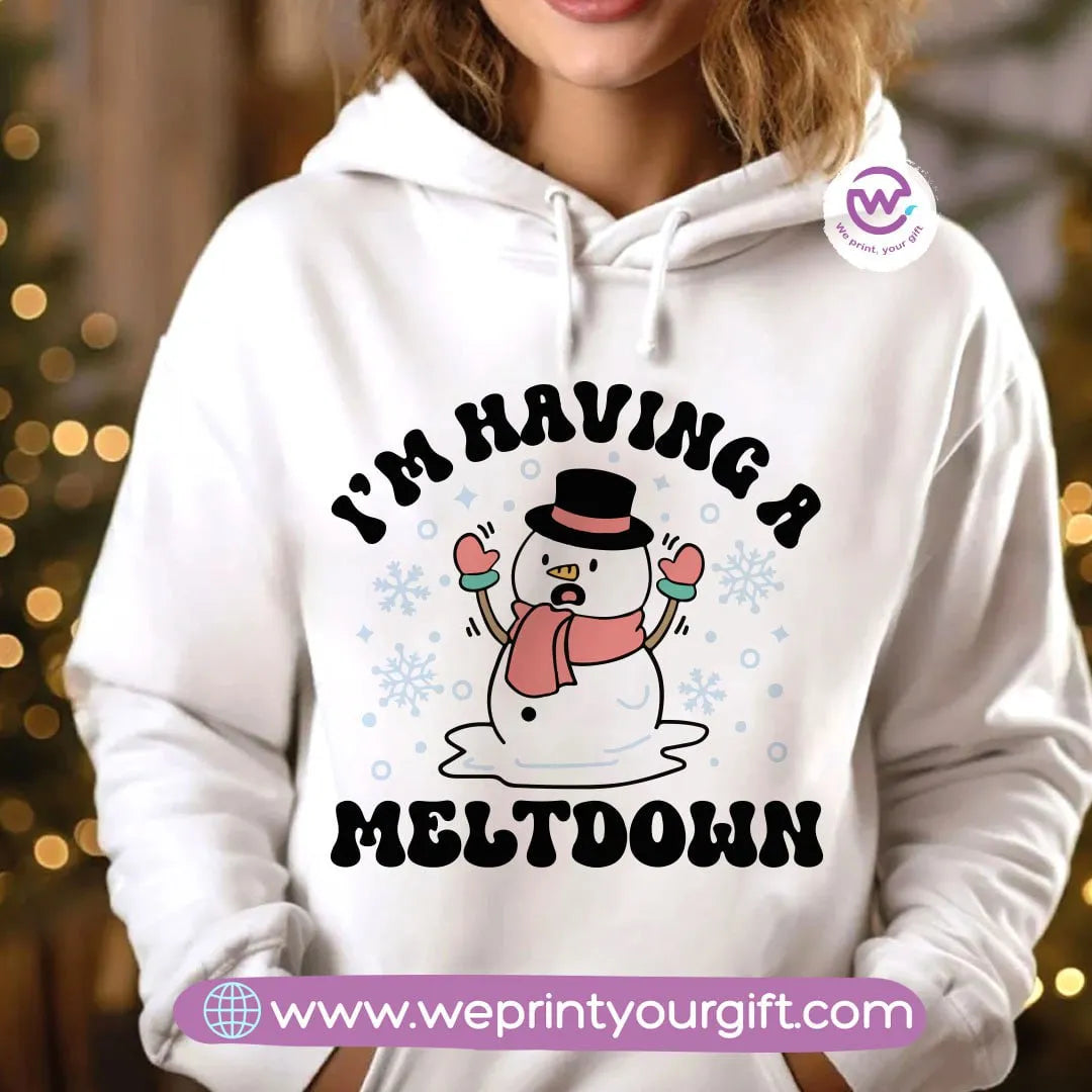 Winter hoodie-Christmas designs - WE PRINT