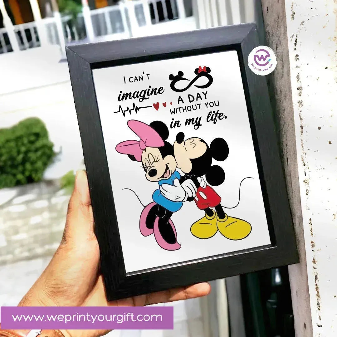 Wooden Photo Frame-Disney - WE PRINT