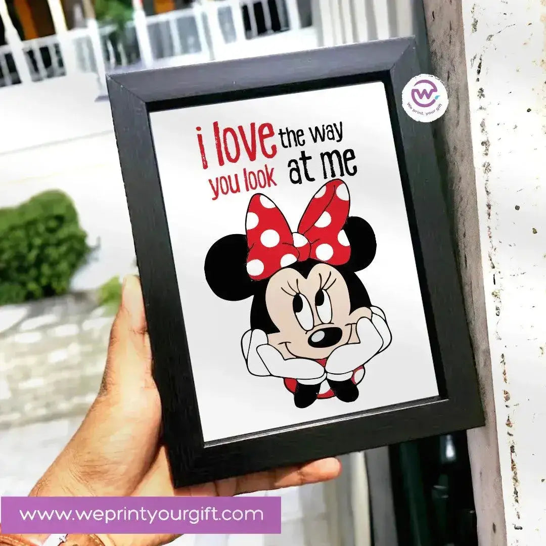 Wooden Photo Frame-Disney - WE PRINT