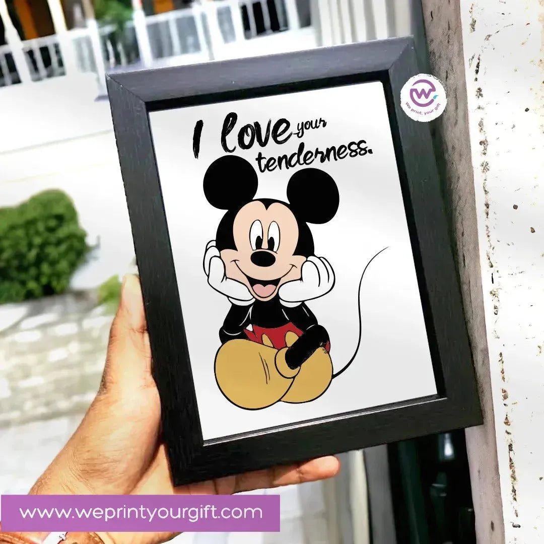 Wooden Photo Frame-Disney - WE PRINT