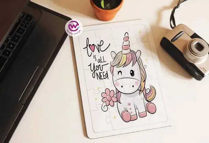 Wooden Puzzle-A - WE PRINT