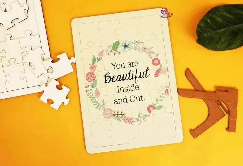 Wooden Puzzle-B - WE PRINT
