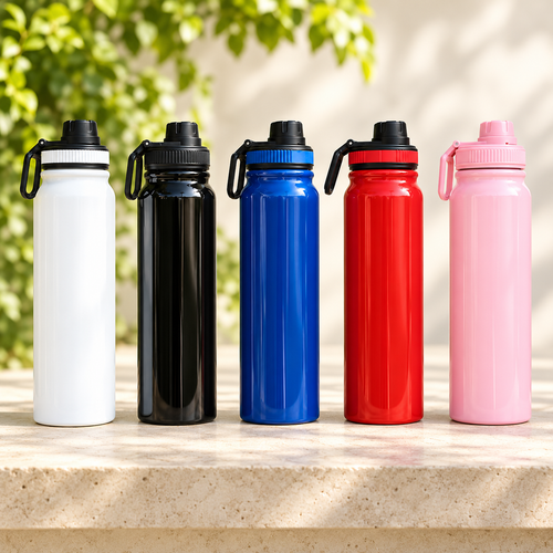 Sports Thermal Bottle with Holder – 600 ml & 800 ml