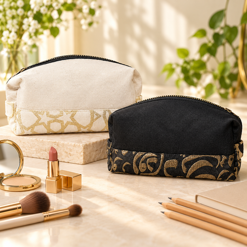 Islamic Pattern Boxy Pouch