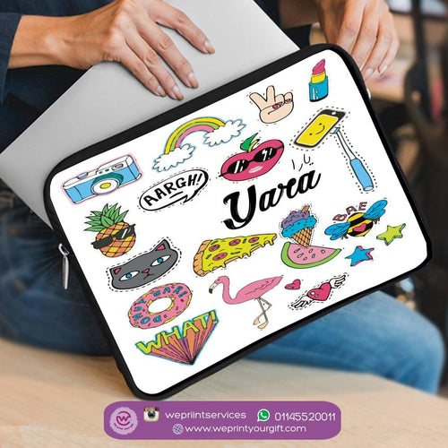 حافظة لابتوب قماشية