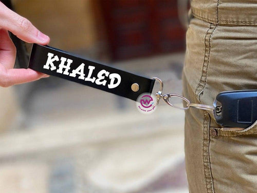 سلاسل المفاتيح الجلدية