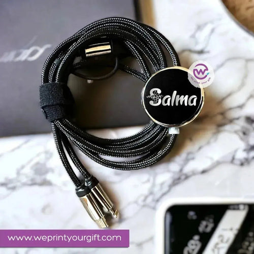 كابل شحن متعدد USB مع LED