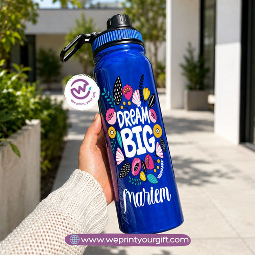 زجاجة رياضية حرارية مع حامل – 600 مل و 800 مل