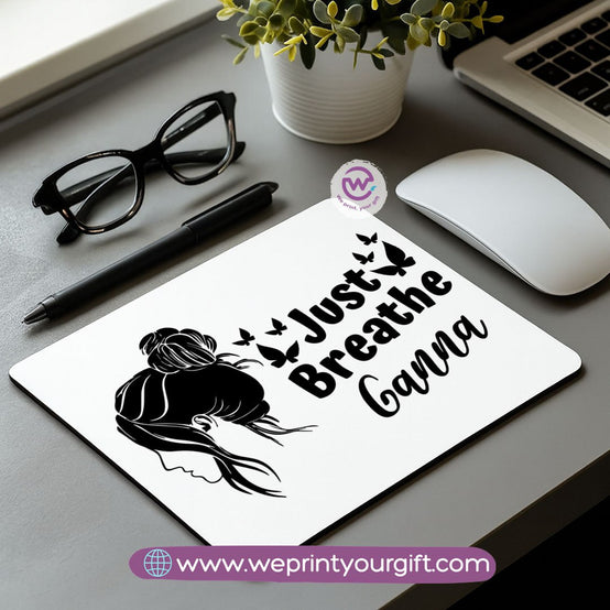 One Line Art Mouse Pad – Minimalist Artistic Desk Style