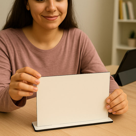 Desk Wooden Sign- Customization Options