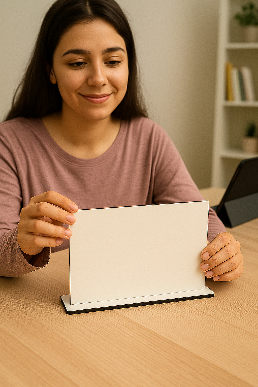 Desk Wooden Sign- Customization Options