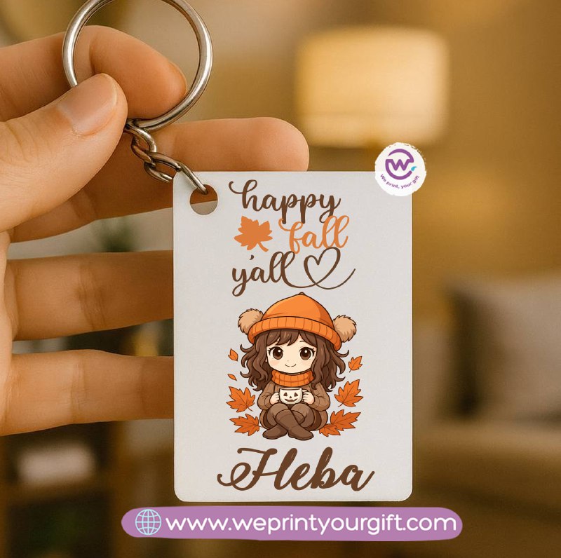Personalized Wooden Keychain – One Art & Custom Designs