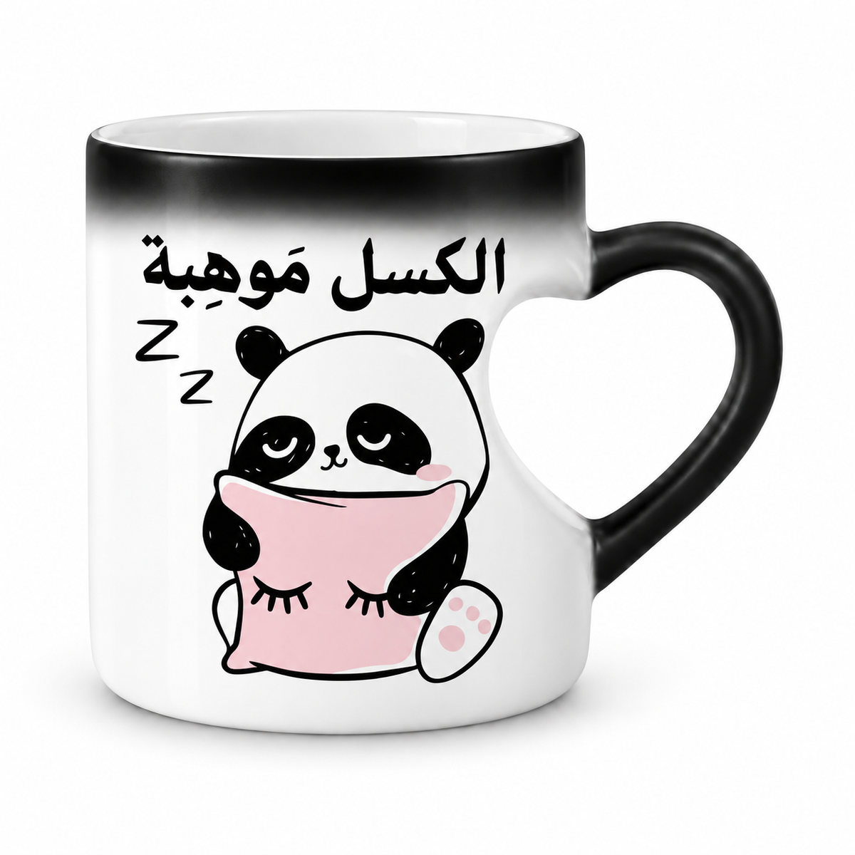 Magic Heart Handle Mug – Panda Designs | 350 ml