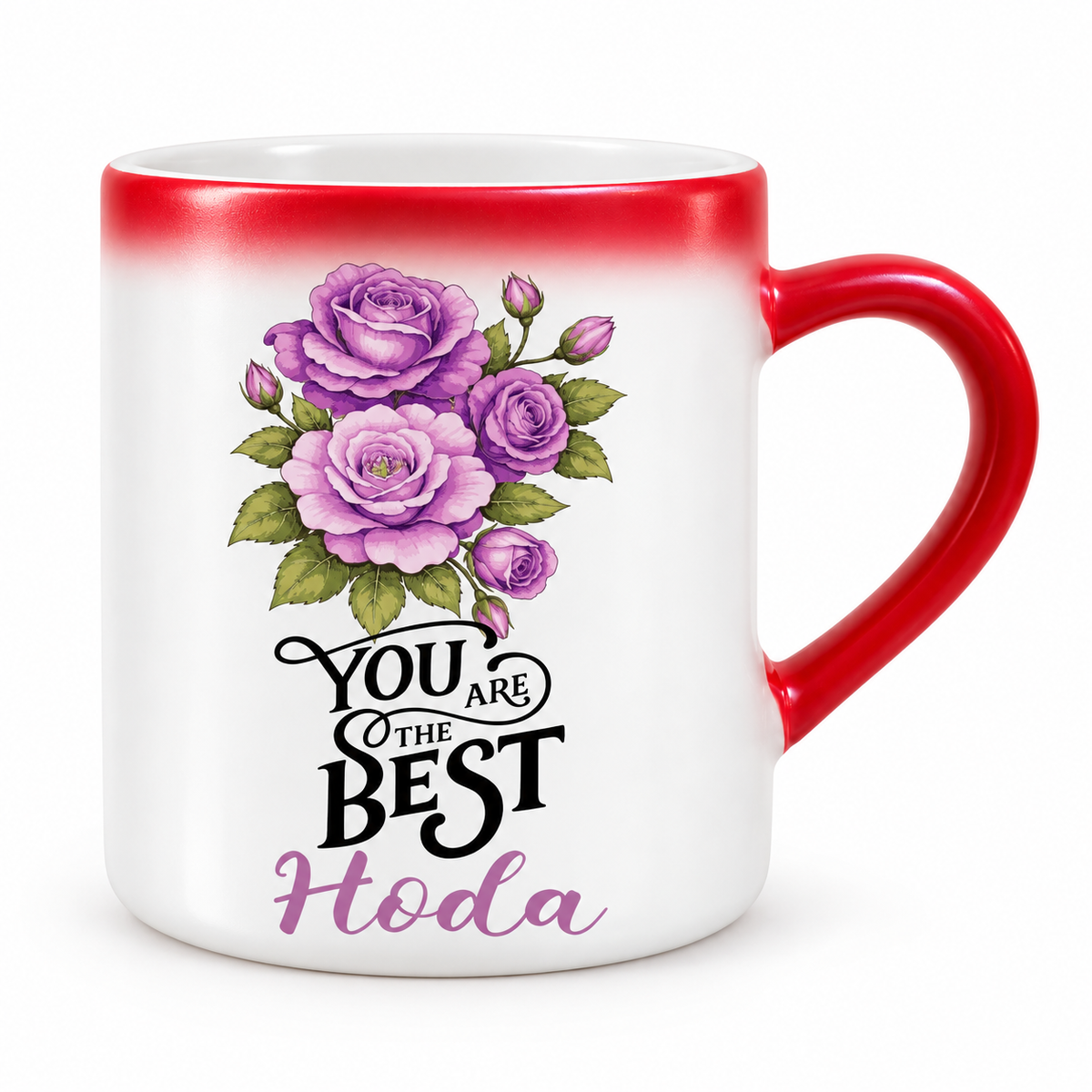 Magic Heart Handle Mug – Inspirational Floral Designs | 350 ml